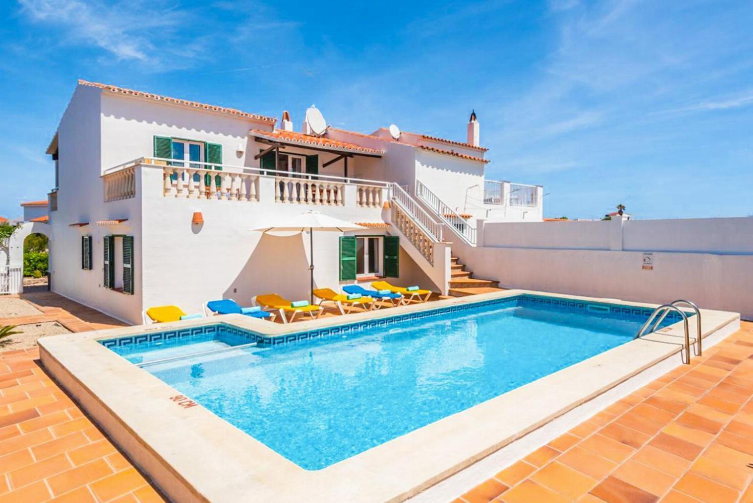 Villa Miguels Arenal d'en Castell Exterior foto